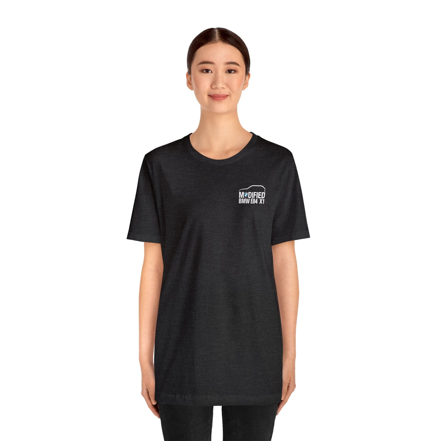 Modified BMW E84 X1 Merchandise Tshirt - White Front logo ๐ฌ๐ง