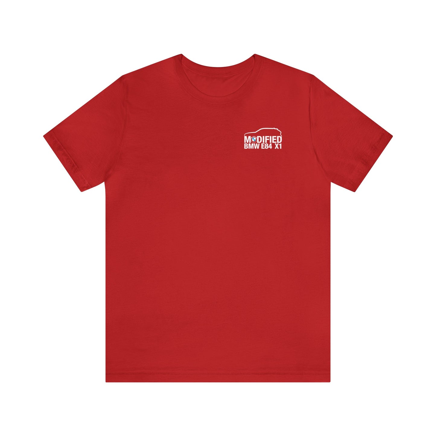 Modified BMW E84 X1 Merchandise Tshirt - White Front logo ๐ฌ๐ง