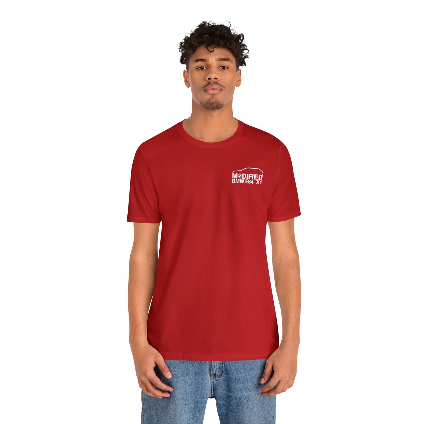 Modified BMW E84 X1 Merchandise Tshirt - White Front logo ๐ฌ๐ง