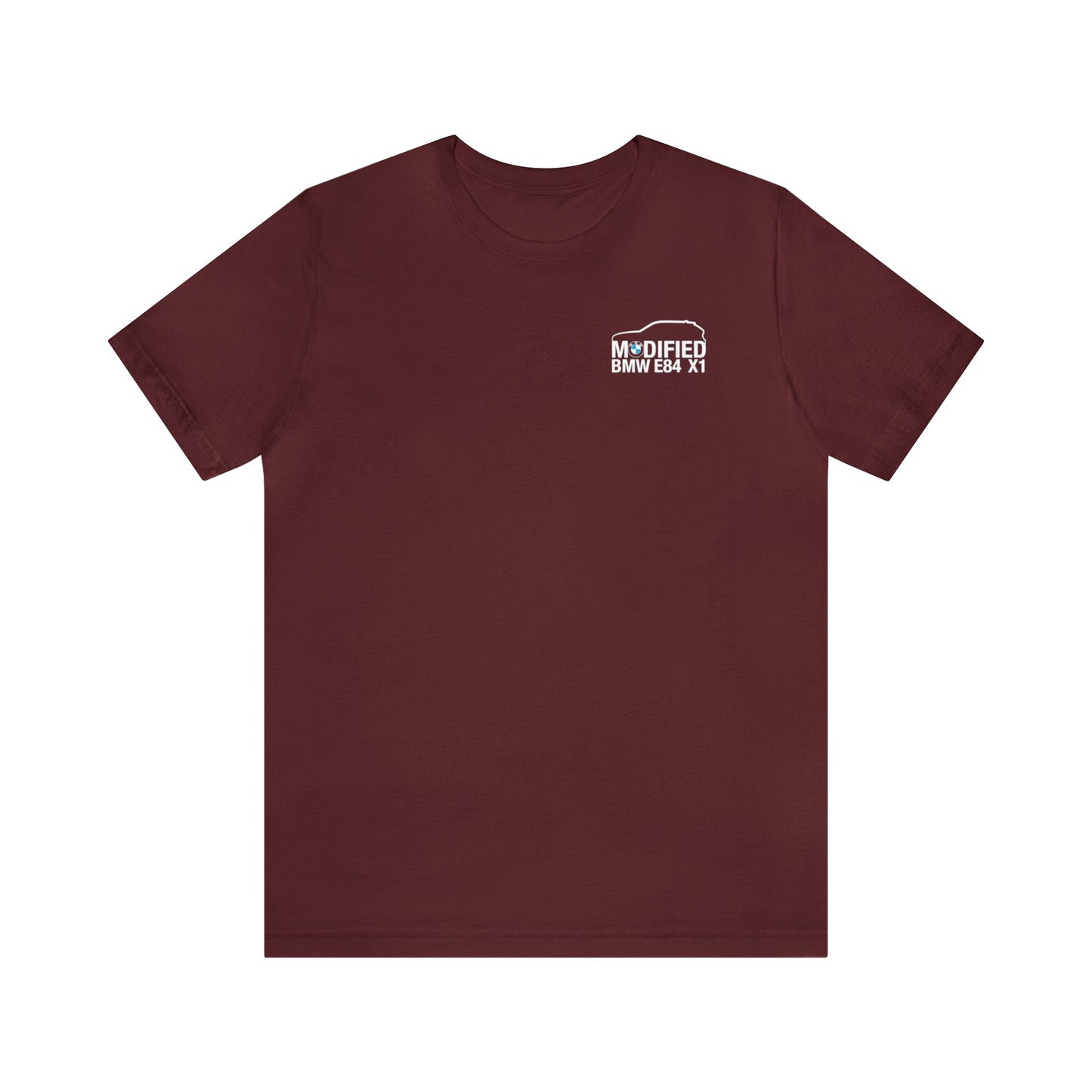 Modified BMW E84 X1 Merchandise Tshirt - White Front logo ๐ฌ๐ง