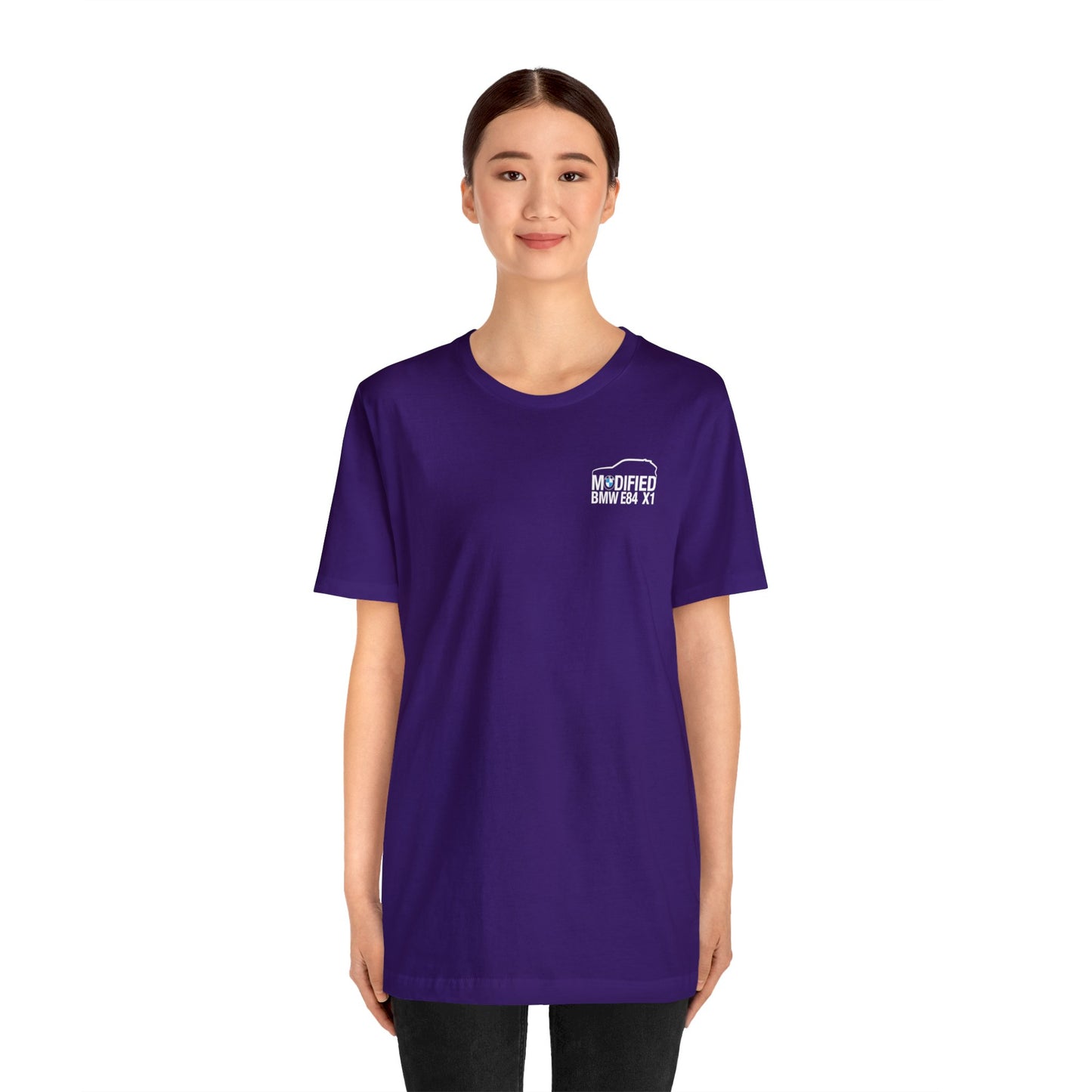 Modified BMW E84 X1 Merchandise Tshirt - White Front logo ๐ฌ๐ง