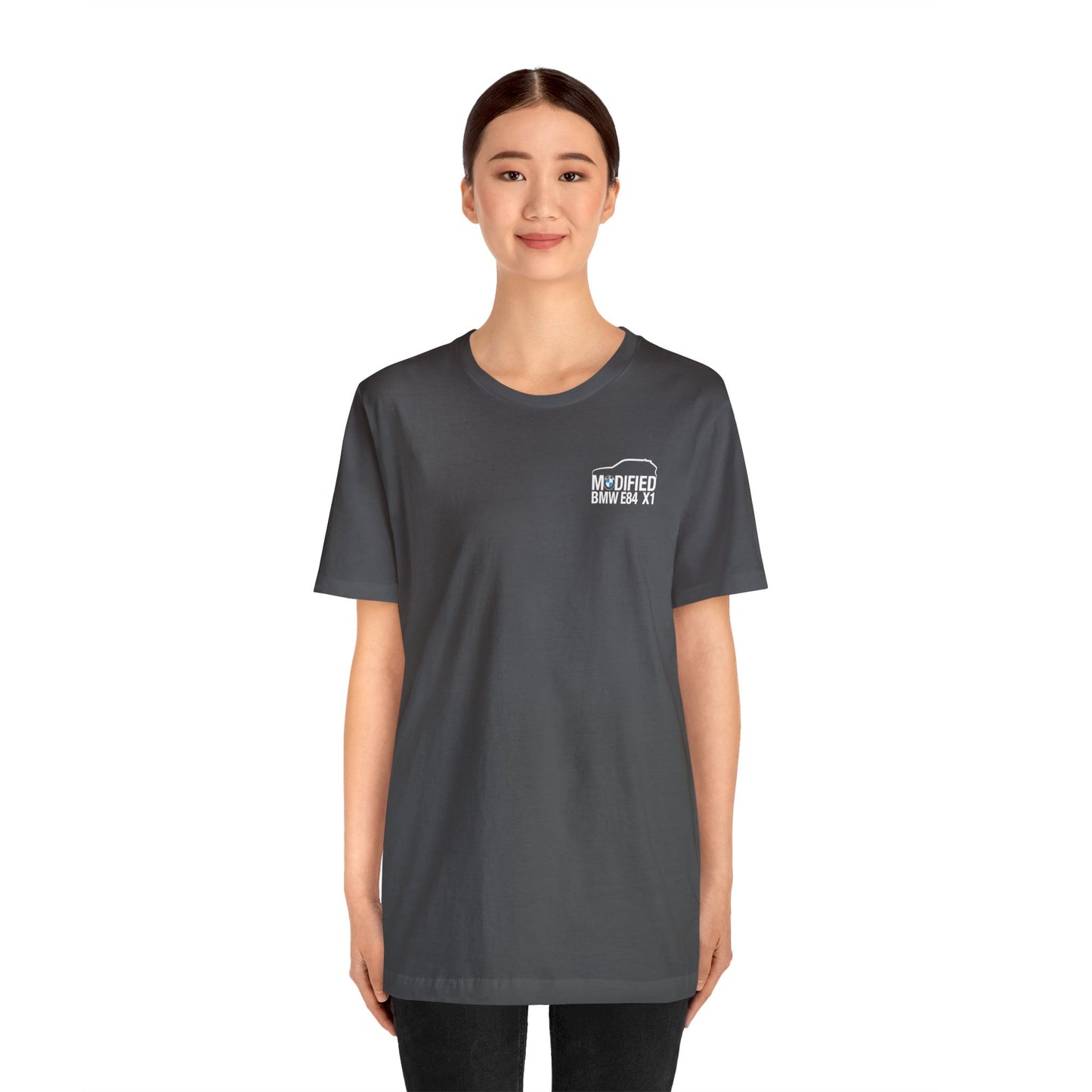 Modified BMW E84 X1 Merchandise Tshirt - White Front logo ๐ฌ๐ง