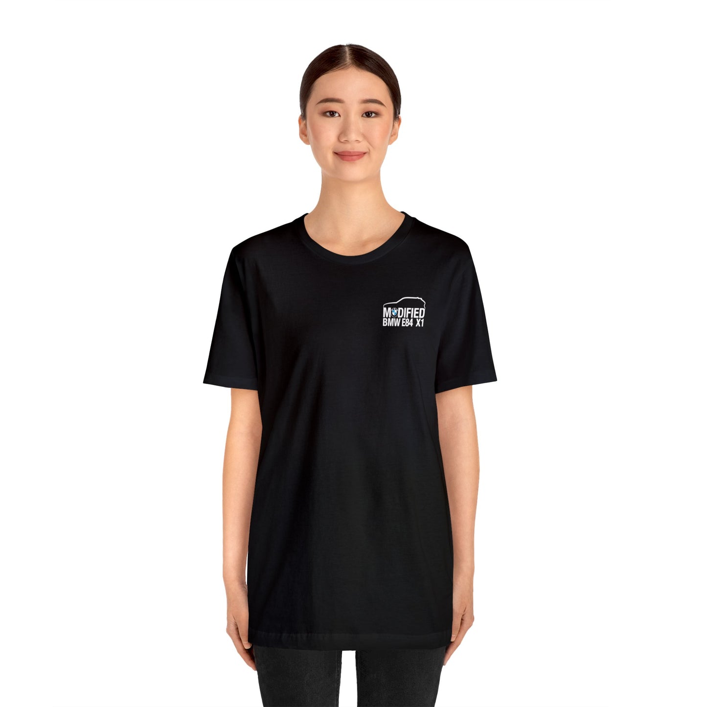 Modified BMW E84 X1 Merchandise Tshirt - White Front logo ๐ฌ๐ง