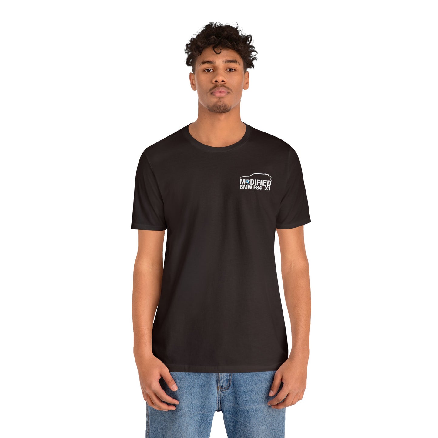 Modified BMW E84 X1 Merchandise Tshirt - White Front logo ๐ฌ๐ง